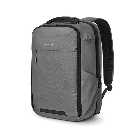 Venture backpack in gray — durable and spacious for travel or daily use